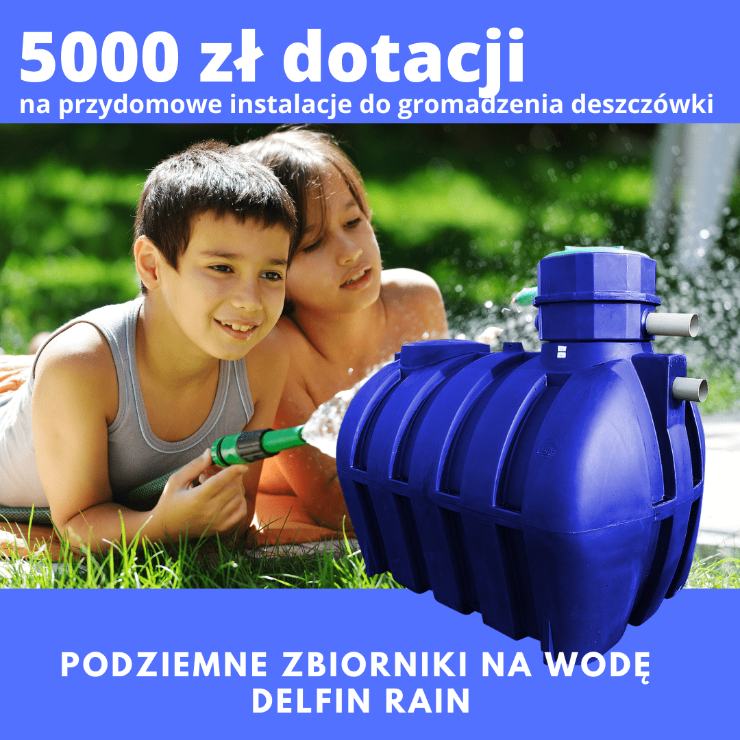 Dofinansowanie do zbiornikow na wode deszczową